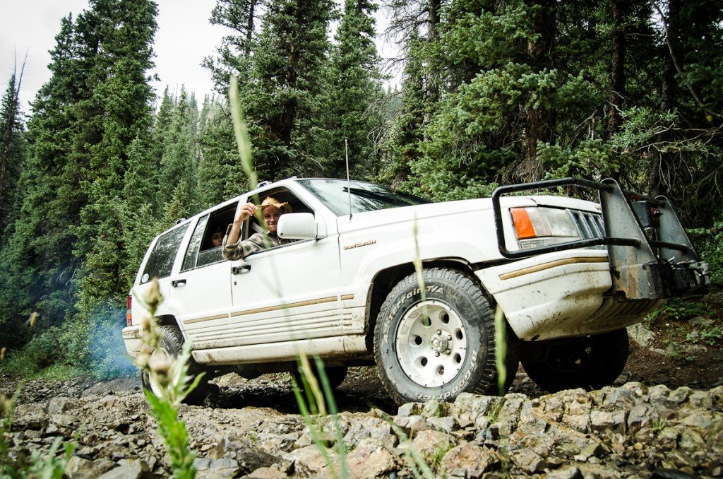 4 wheeling around Crested Butte